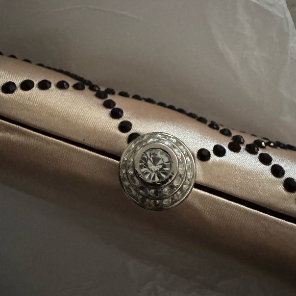 Satin and beaded clutch BNWT - Picture 5 of 7